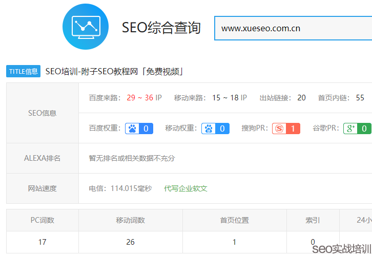 附子SEO：SEO排名提权实战操作 ，移动端SEO优化必学知识点！